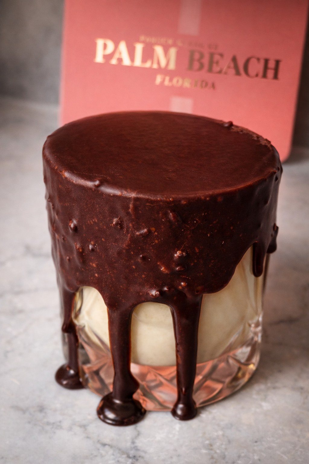 EnChoc artisan chocolate with Palm Beach Florida branding